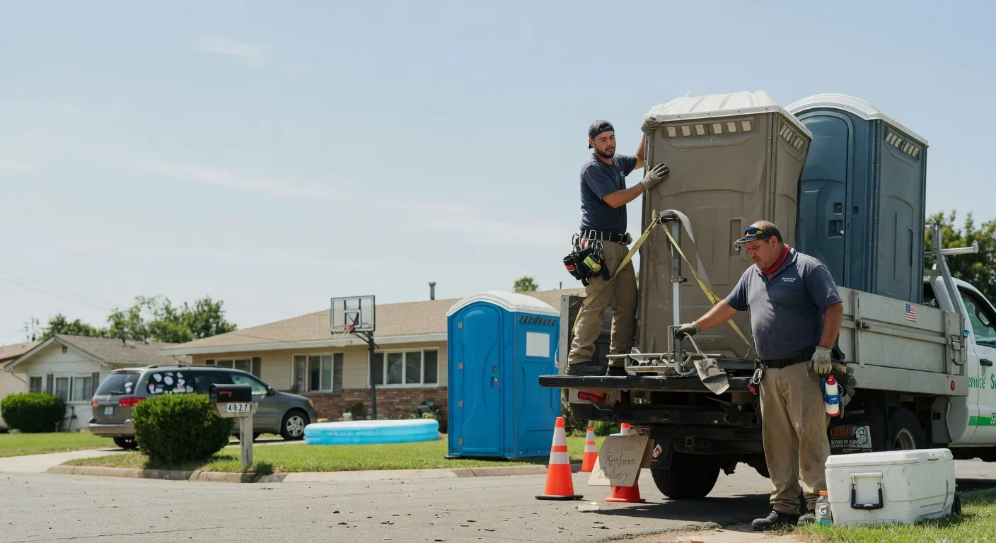 Porta Potty Rental in Burbank, OK near me